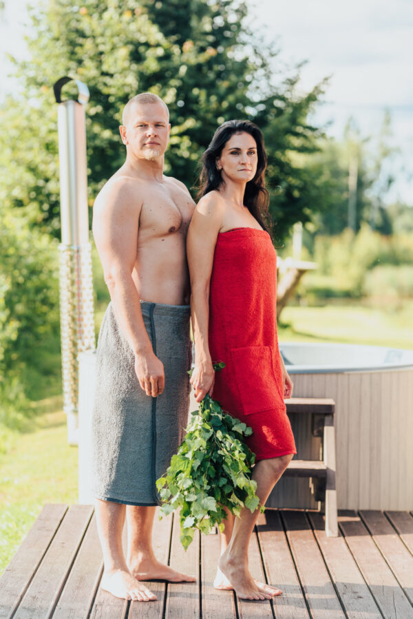 Puuvillane saunarätik - Image 3
